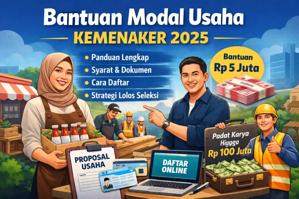 Bantuan modal usaha Kemenaker
