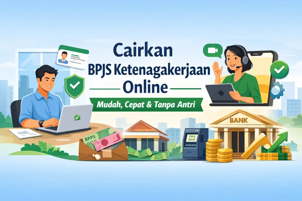 Cairkan BPJS Ketenagakerjaan online