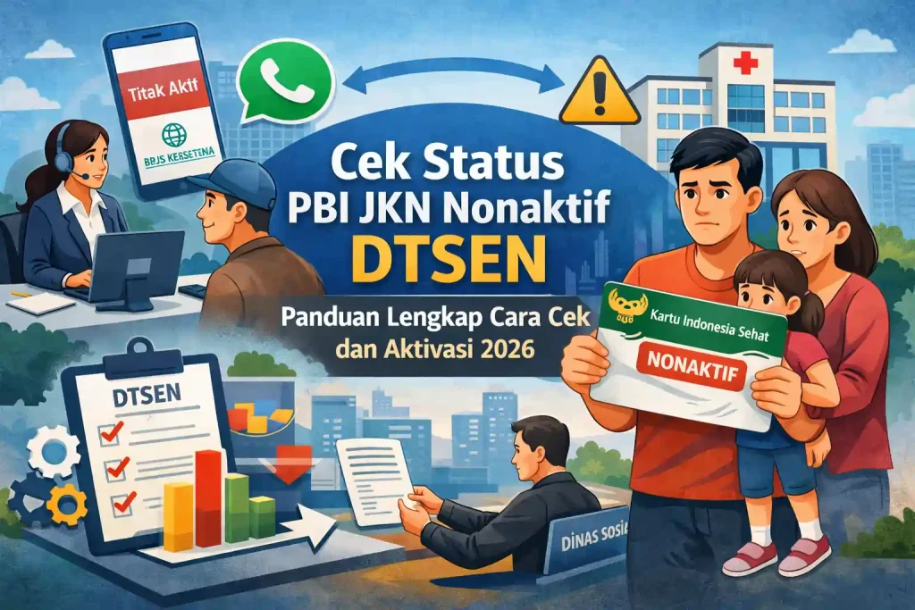 Cek Status Pbi Jkn Nonaktif Dtsen