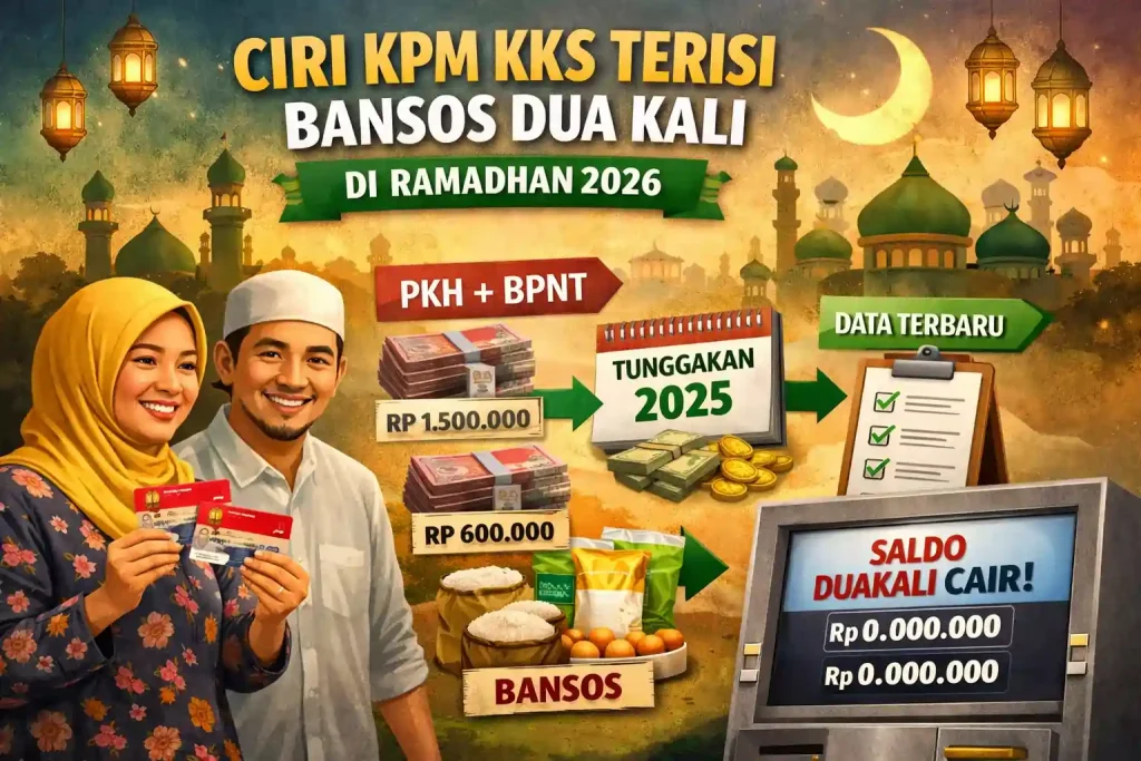 Ciri Kpm Kks Terisi Bansos Dua Kali