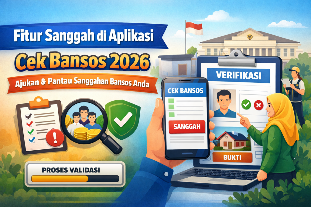 Fitur Sanggah di Aplikasi Cek Bansos Panduan Lengkap Cara Ajukan dan Proses Verifikasi 2026