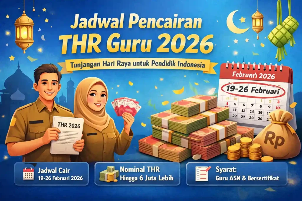 Jadwal Pencairan THR Guru