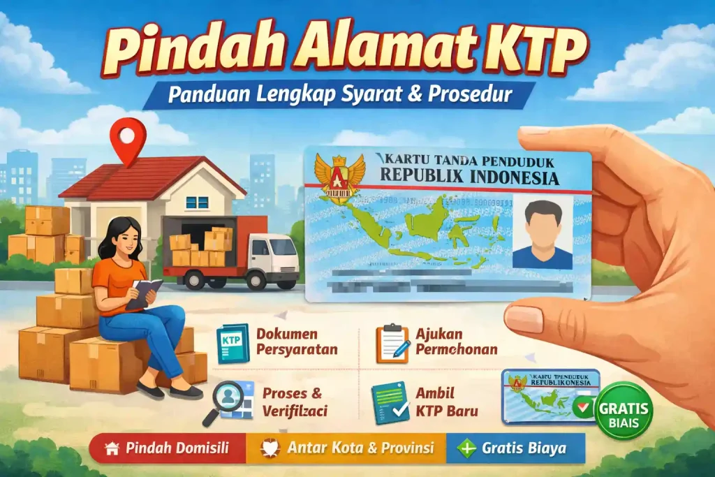 Pindah alamat KTP