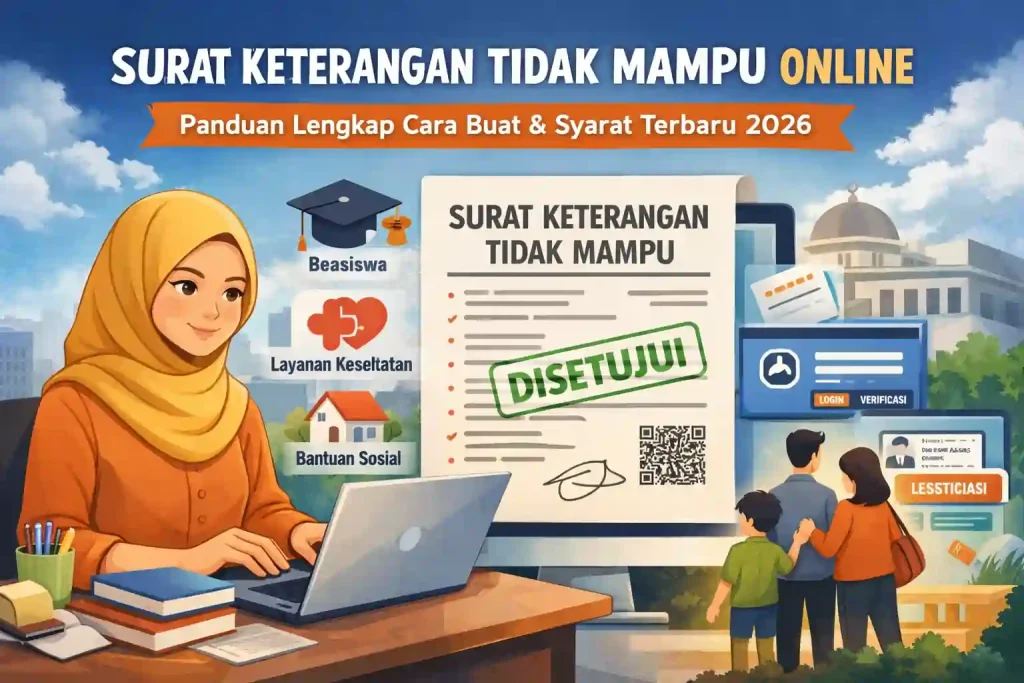 Surat keterangan tidak mampu online