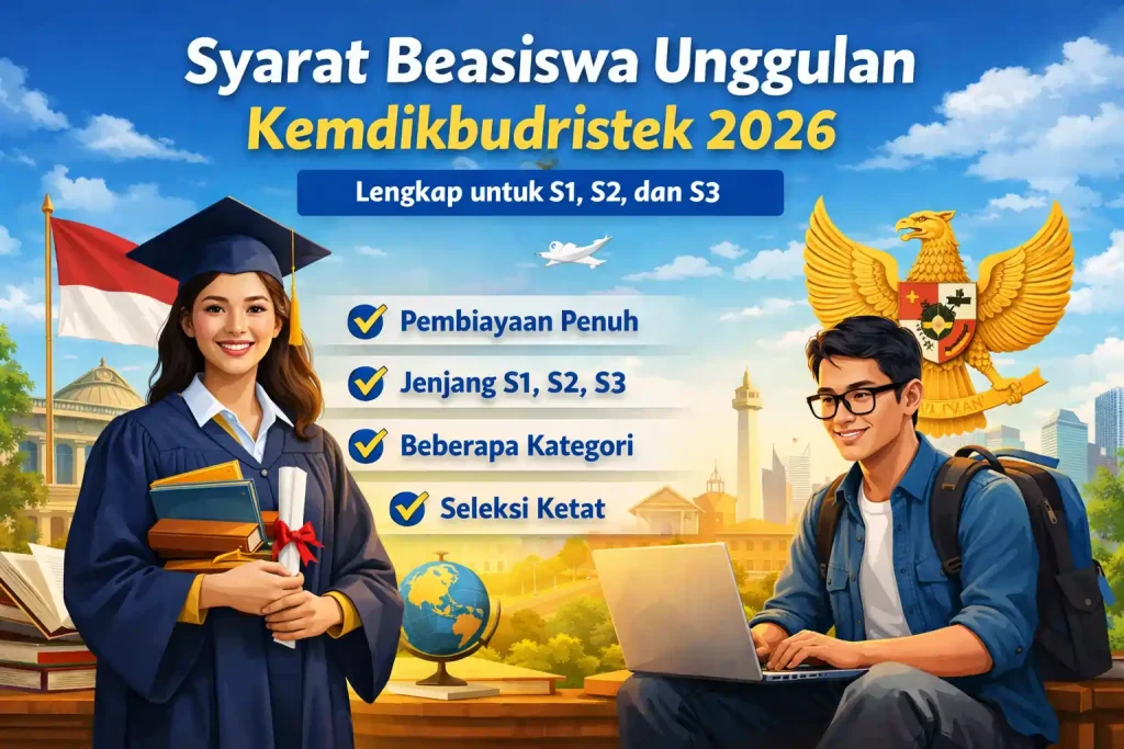Syarat Beasiswa Unggulan Kemdikbudristek 2026