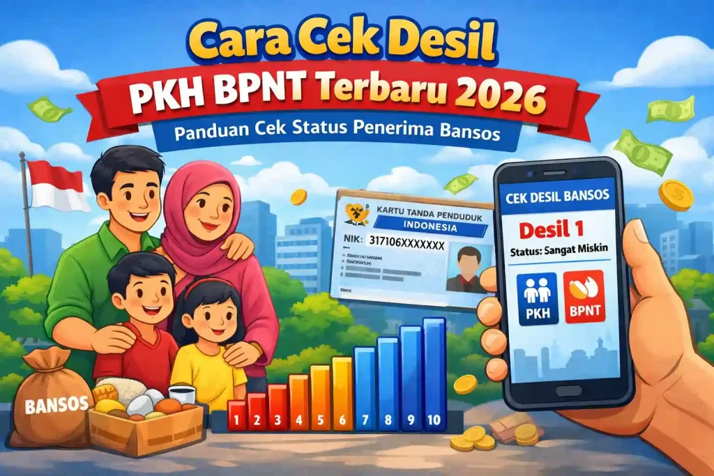 Cara Cek Desil Pkh Bpnt Terbaru