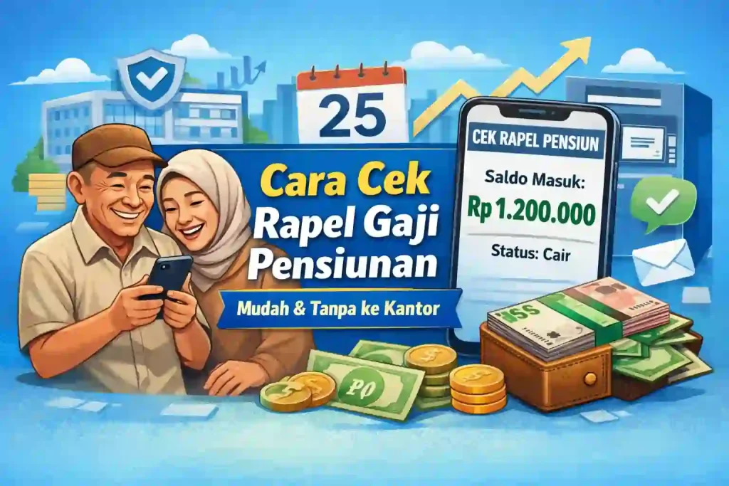 Cara Cek Rapel Gaji Pensiunan