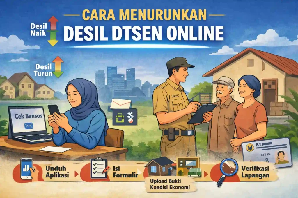 Cara Menurunkan Desil Dtsen Online