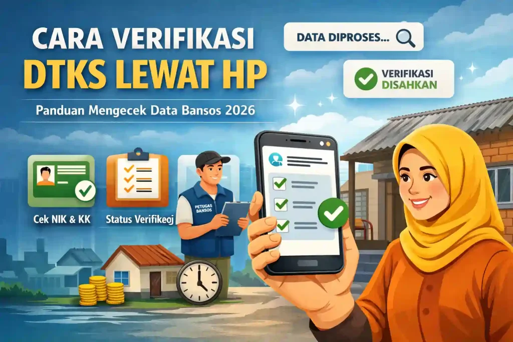 Cara Verifikasi Dtks Lewat Hp