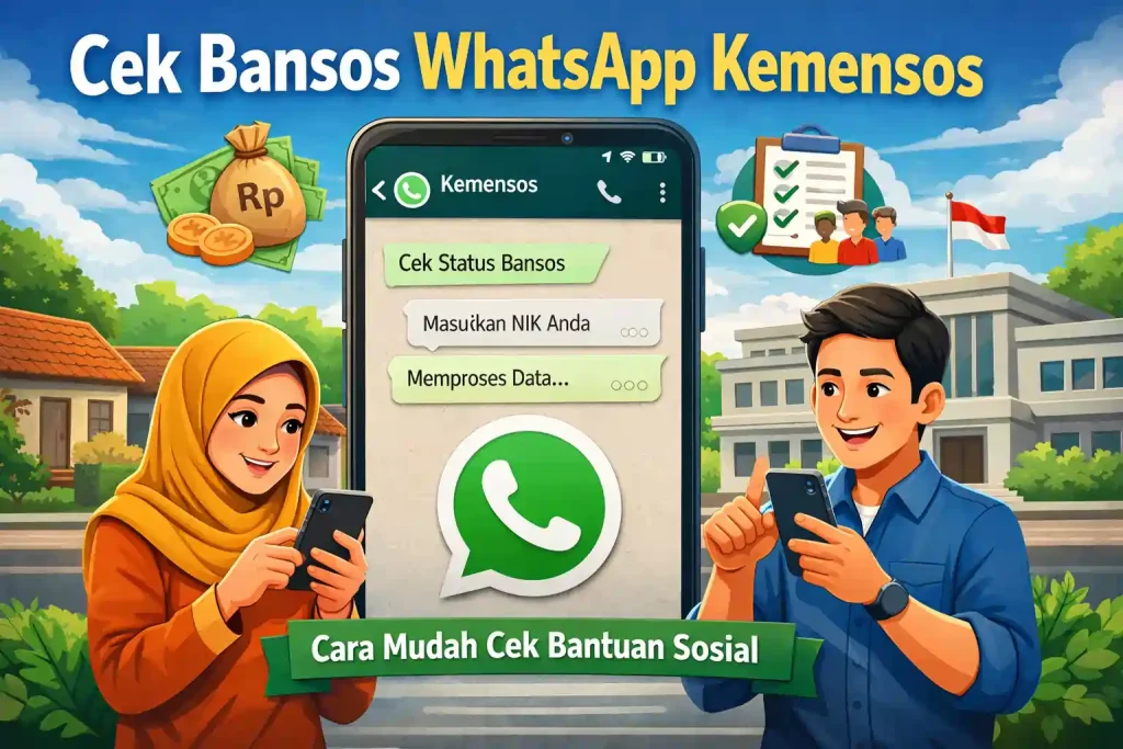 Cek Bansos WhatsApp Kemensos
