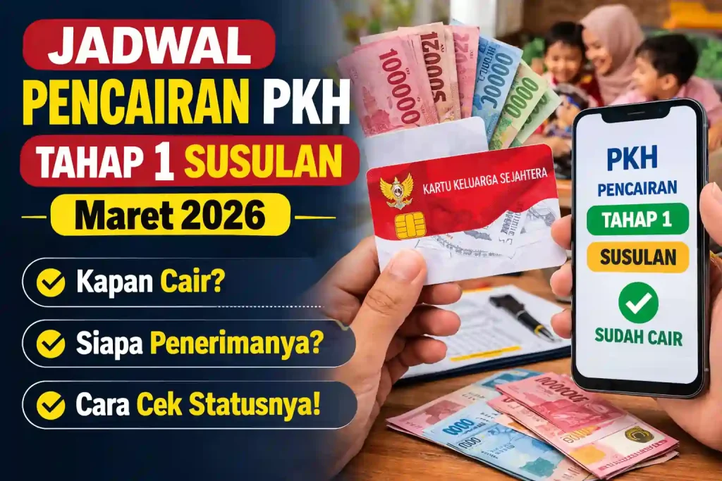 Jadwal Pencairan Pkh Tahap 1 Susulan