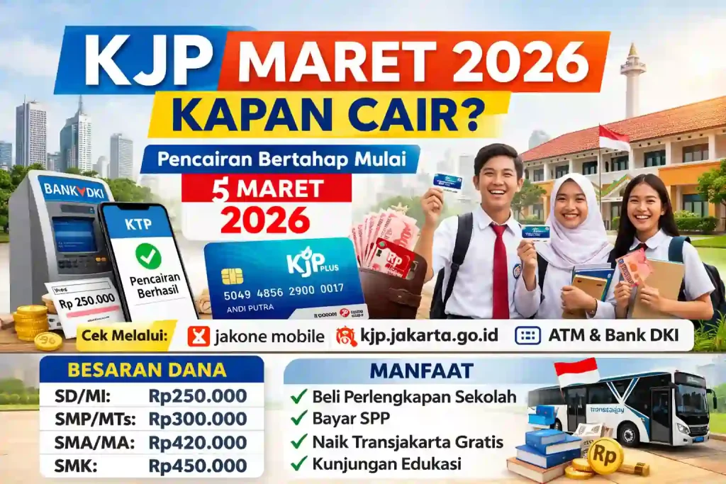 KJP Maret 2026 Kapan Cair
