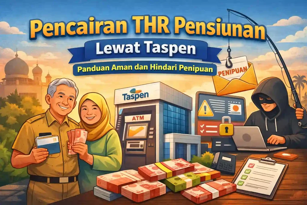 Pencairan Thr Pensiunan Lewat Taspen