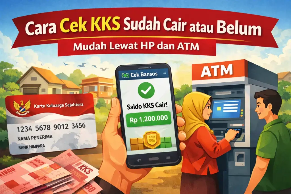 Cara Cek KKS Sudah Cair atau Belum dengan Mudah Lewat HP dan ATM
