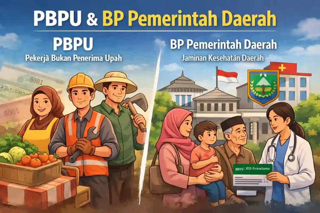 pbpu dan bp pemerintah daerah