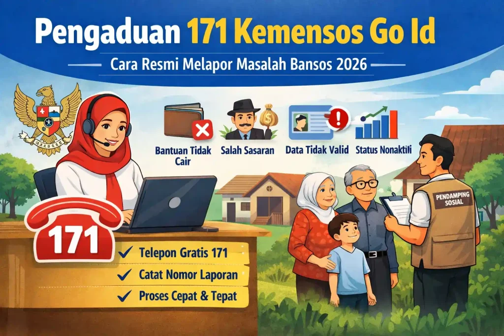 pengaduan 171 kemensos go id