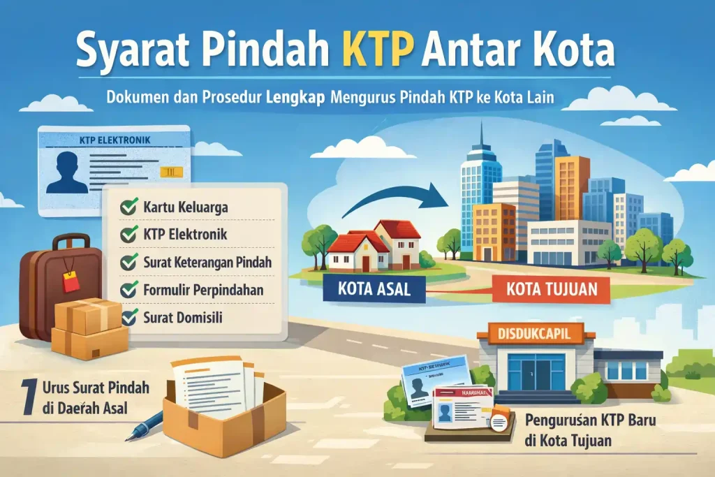 syarat pindah ktp antar kota