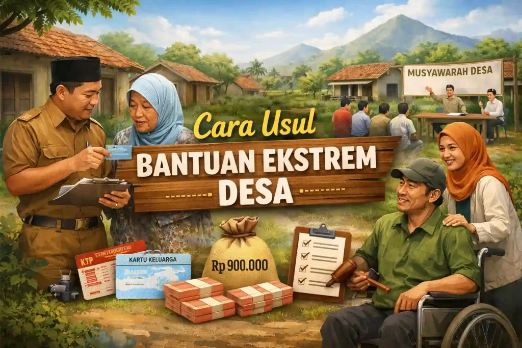 Cara Usul Bantuan Ekstrem Desa