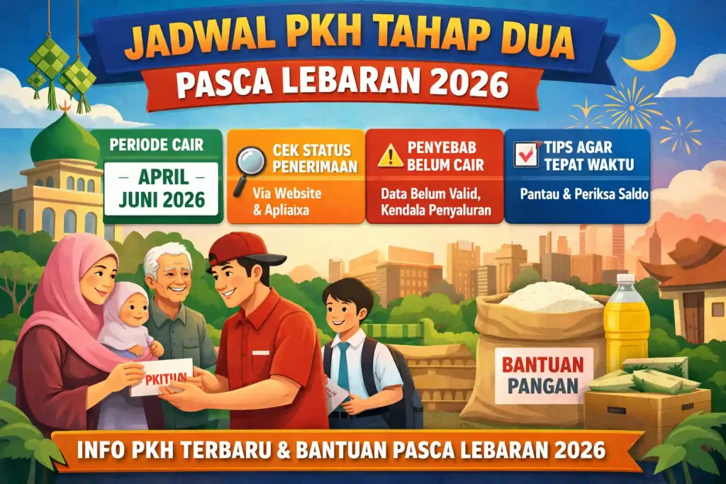 Jadwal PKH Tahap Dua Pasca Lebaran 2026
