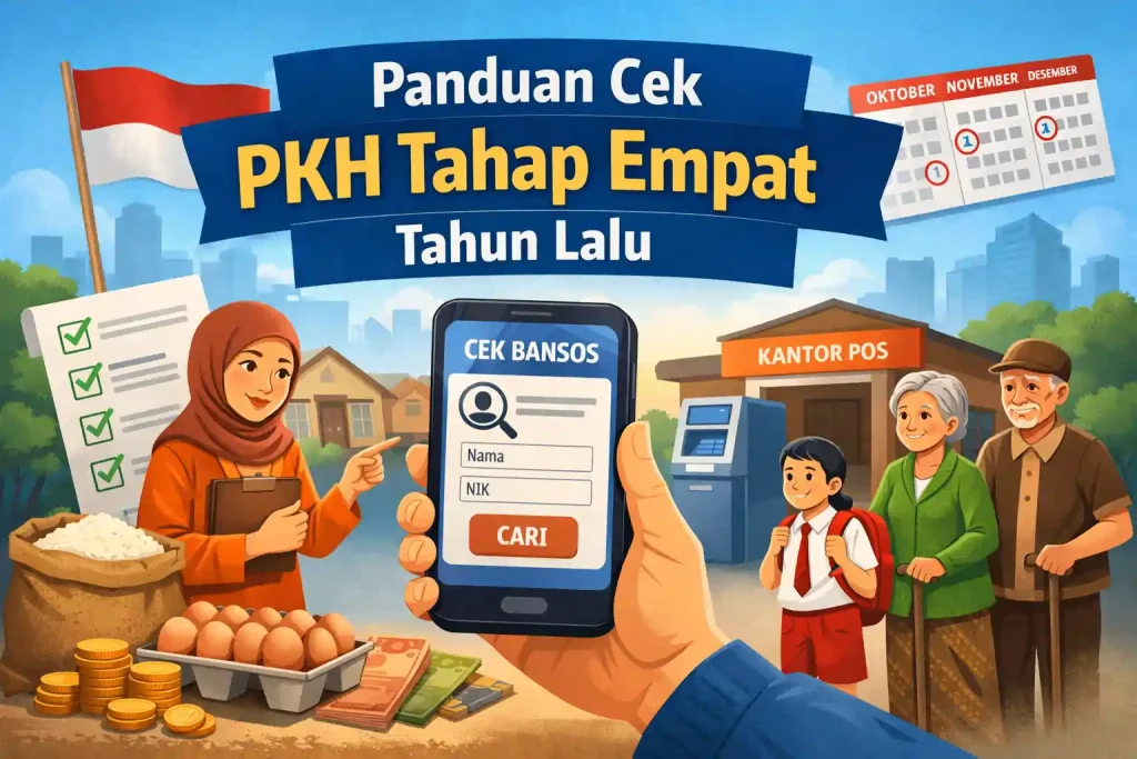 Panduan Cek Pkh Tahap Empat Tahun Lalu