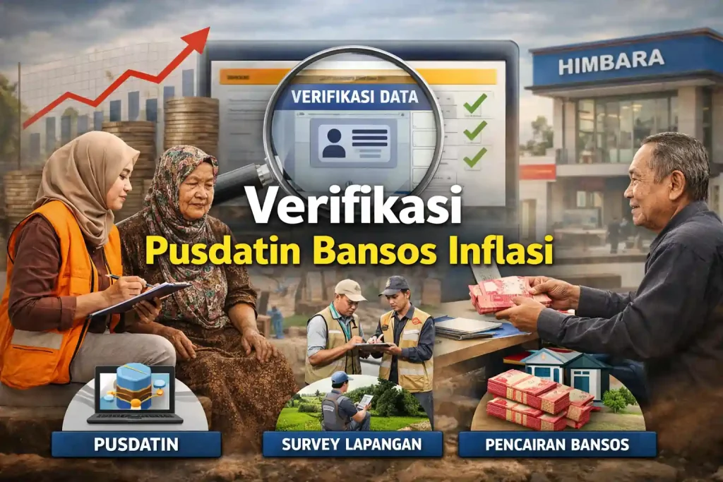 Verifikasi Pusdatin Bansos Inflasi