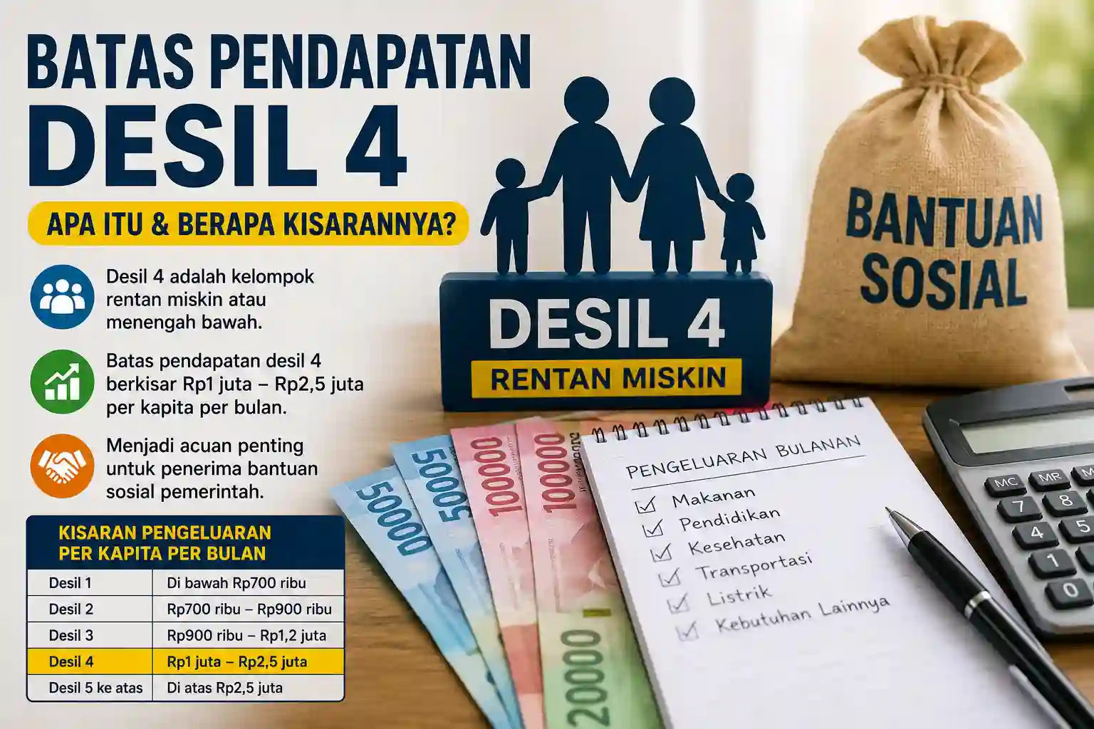 batas pendapatan desil 4 batas pendapatan desil 4