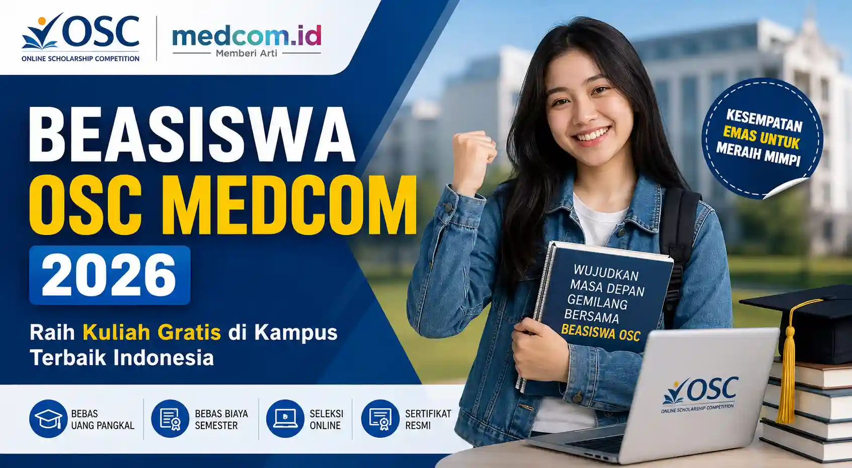 beasiswa osc medcom 2026 beasiswa osc medcom 2026