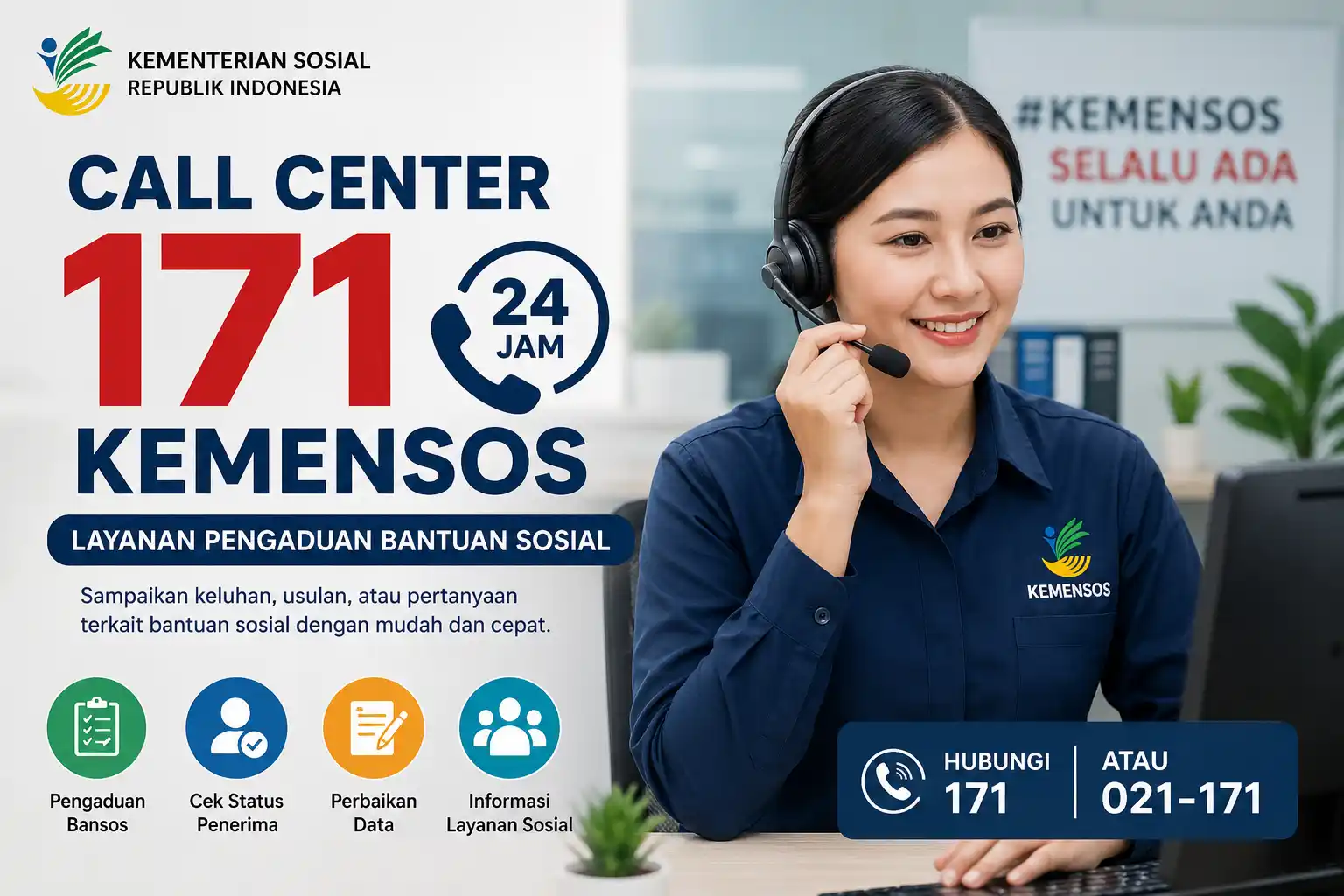 call center 171 kemensos call center 171 kemensos