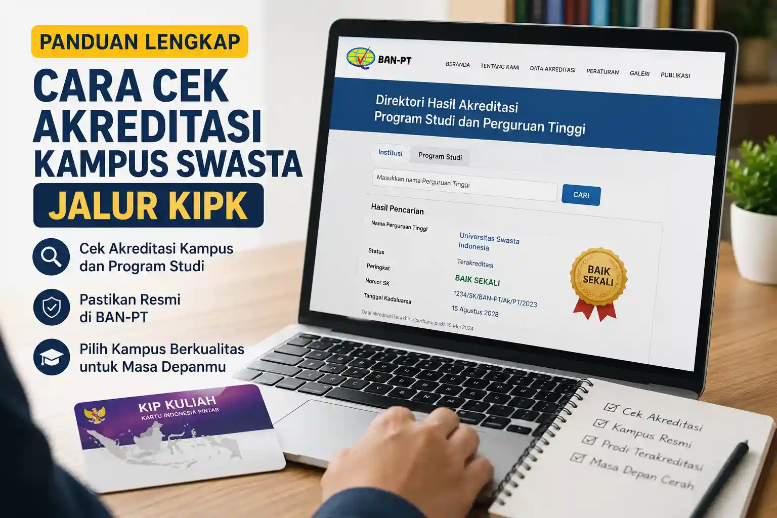 Cara Cek Akreditasi Kampus Swasta Jalur Kipk Cara Cek Akreditasi Kampus Swasta Jalur Kipk