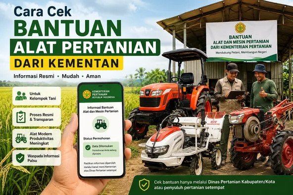 Cara Cek Bantuan Alat Pertanian Dari Kementan Cara Cek Bantuan Alat Pertanian Dari Kementan