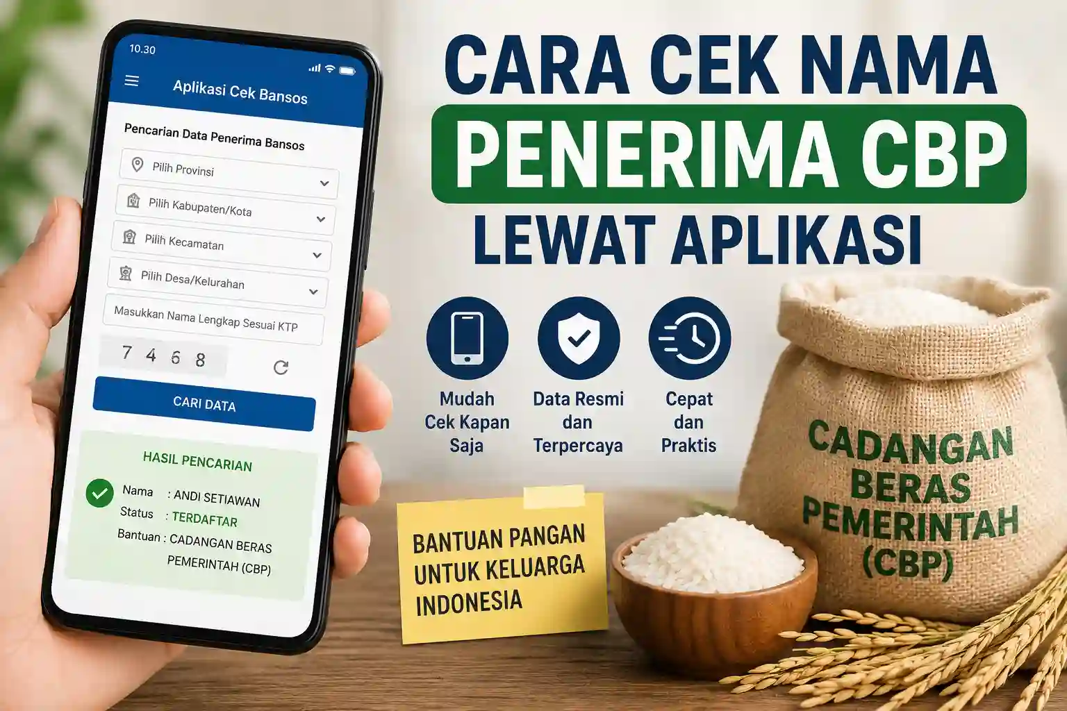 Cara Cek Nama Penerima Cbp Lewat Aplikasi Cara Cek Nama Penerima Cbp Lewat Aplikasi