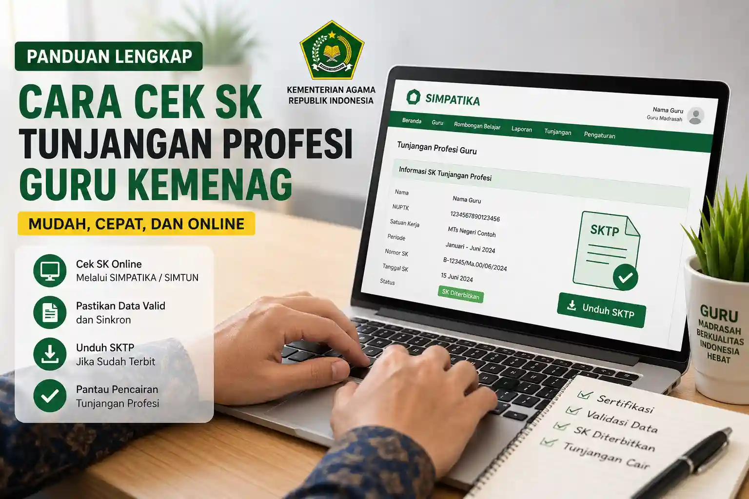 Cara Cek Sk Tunjangan Profesi Guru Kemenag Cara Cek Sk Tunjangan Profesi Guru Kemenag