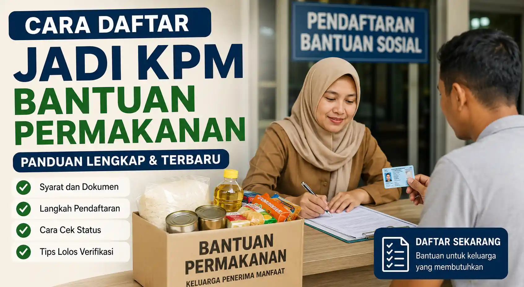 Cara Daftar Jadi Kpm Bantuan Permakanan Cara Daftar Jadi Kpm Bantuan Permakanan