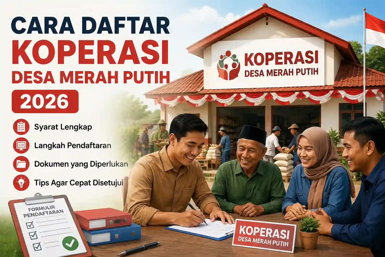 Cara Daftar Koperasi Desa Merah Putih 2026 Cara Daftar Koperasi Desa Merah Putih 2026