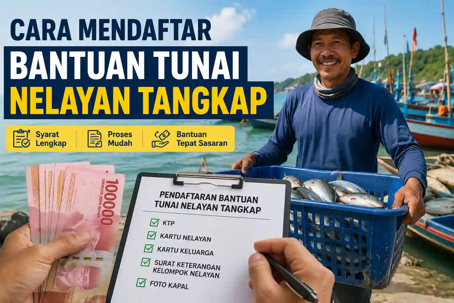 Cara Mendaftar Bantuan Tunai Nelayan Tangkap Cara Mendaftar Bantuan Tunai Nelayan Tangkap