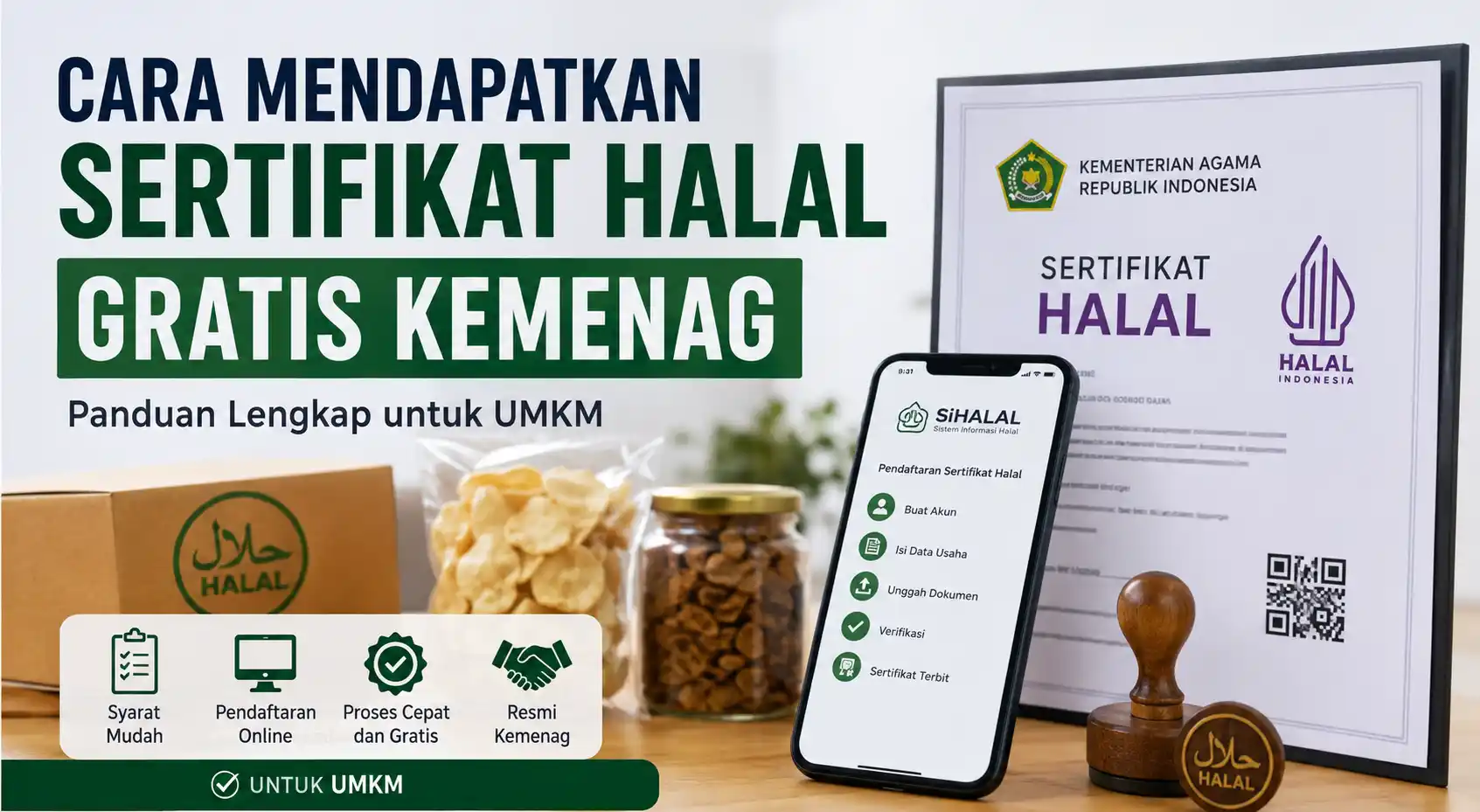 Cara Mendapatkan Sertifikat Halal Gratis Kemenag Cara Mendapatkan Sertifikat Halal Gratis Kemenag