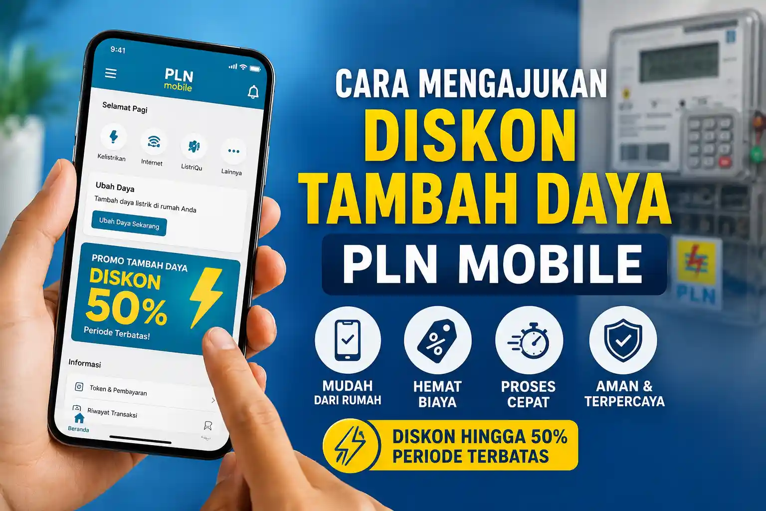 Cara Mengajukan Diskon Tambah Daya Pln Mobile Cara Mengajukan Diskon Tambah Daya Pln Mobile