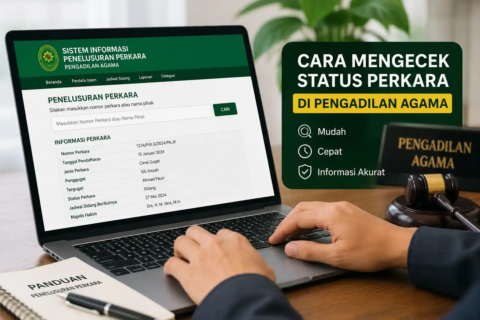 Cara Mengecek Status Perkara Di Pengadilan Agama Cara Mengecek Status Perkara Di Pengadilan Agama