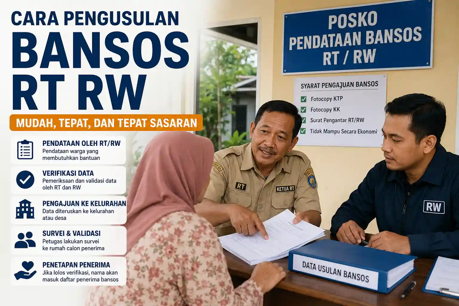 cara pengusulan bansos rt rw cara pengusulan bansos rt rw