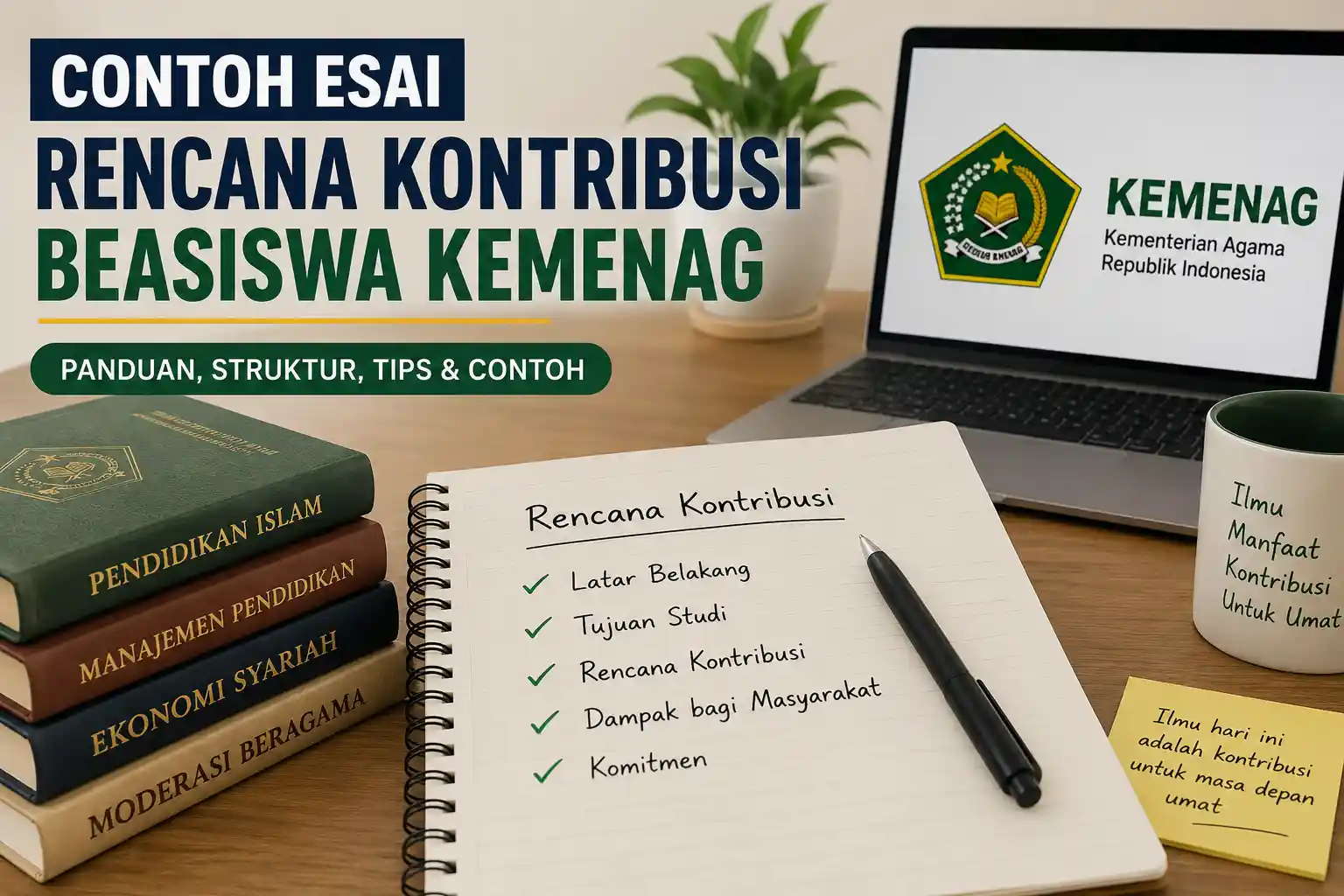 Contoh Esai Rencana Kontribusi Beasiswa Kemenag Contoh Esai Rencana Kontribusi Beasiswa Kemenag