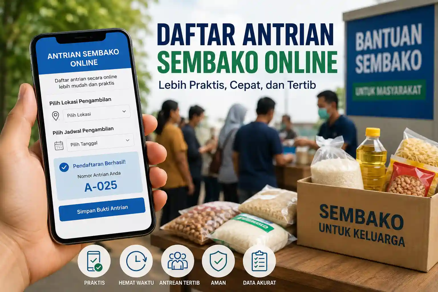 daftar antrian sembako online daftar antrian sembako online