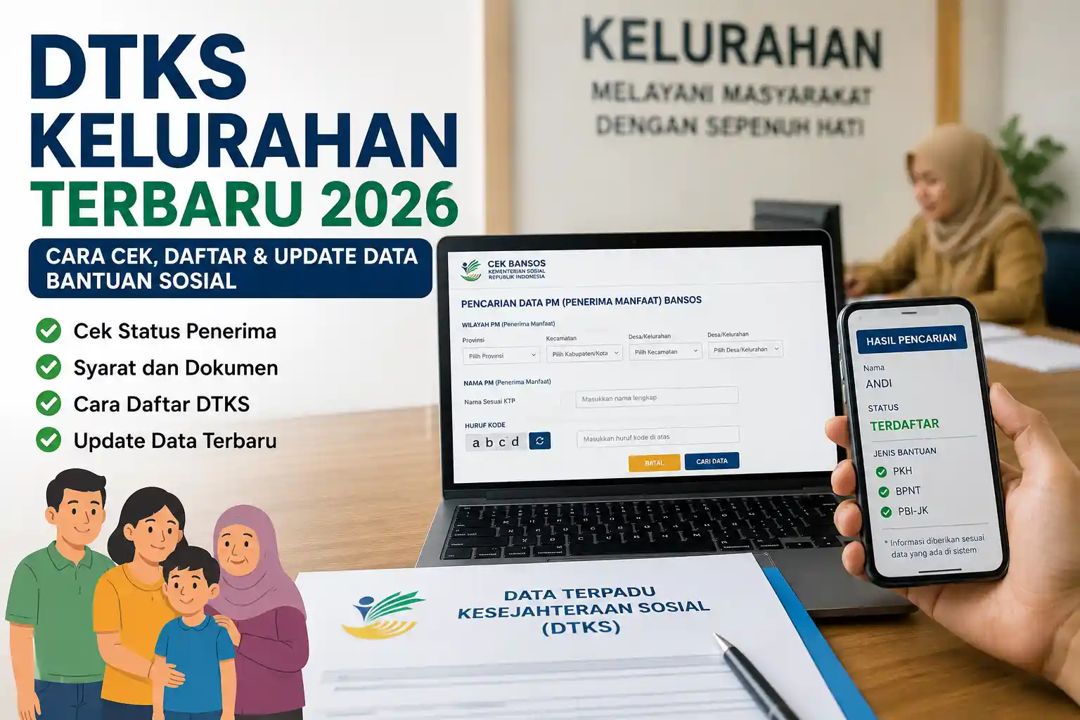 dtks kelurahan terbaru dtks kelurahan terbaru