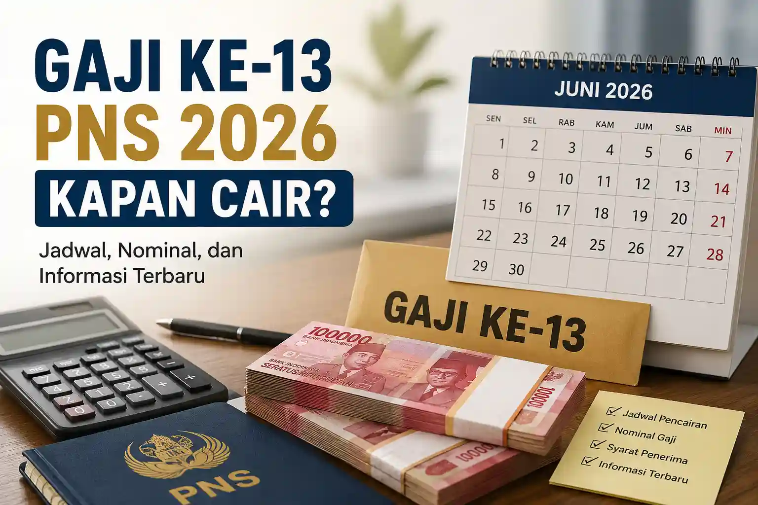Gaji Ke-13 PNS 2026 Kapan Cair Gaji Ke-13 PNS 2026 Kapan Cair