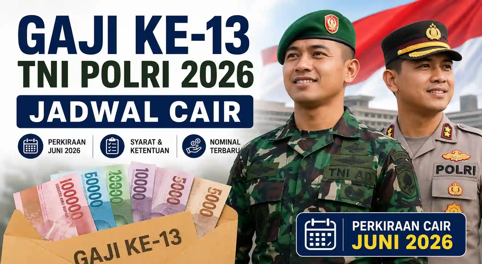 Gaji Ke-13 TNI Polri 2026 Jadwal Cair Gaji Ke-13 TNI Polri 2026 Jadwal Cair