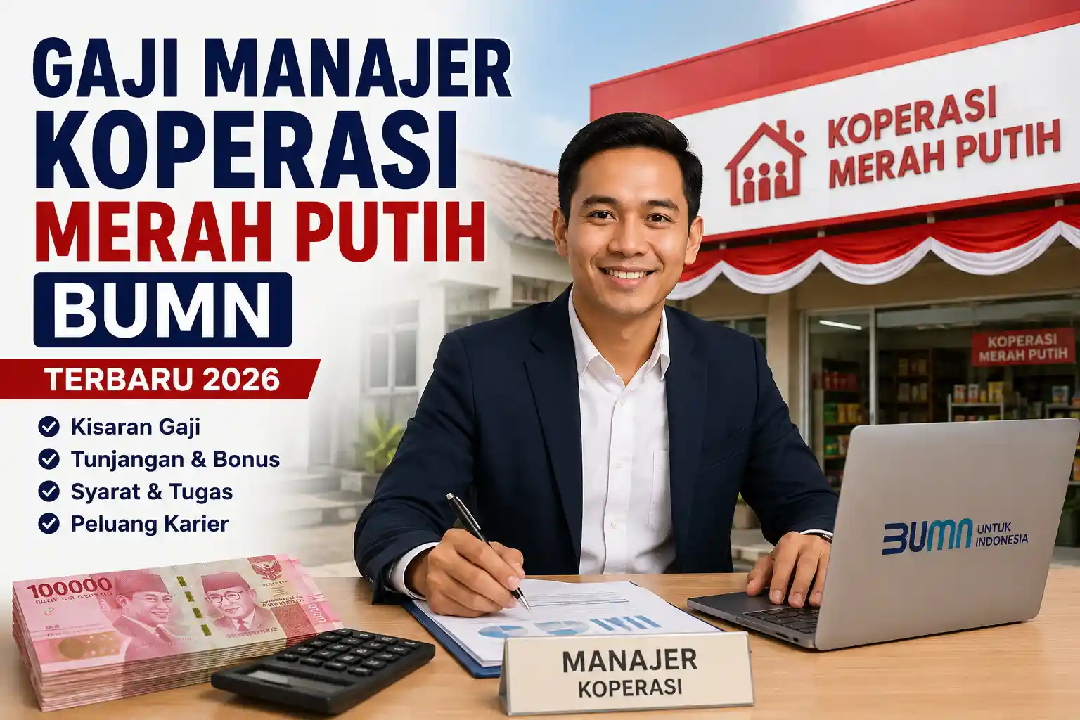 Gaji Manajer Koperasi Merah Putih BUMN Gaji Manajer Koperasi Merah Putih BUMN