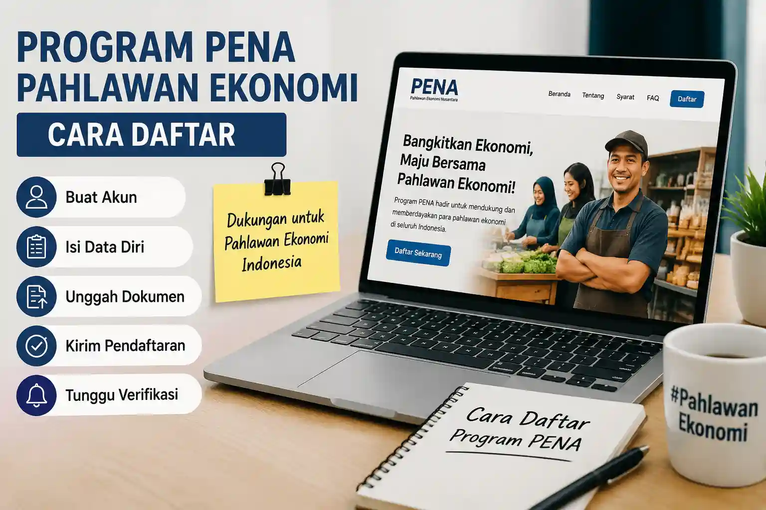 Program Pena Pahlawan Ekonomi Cara Daftar Program Pena Pahlawan Ekonomi Cara Daftar