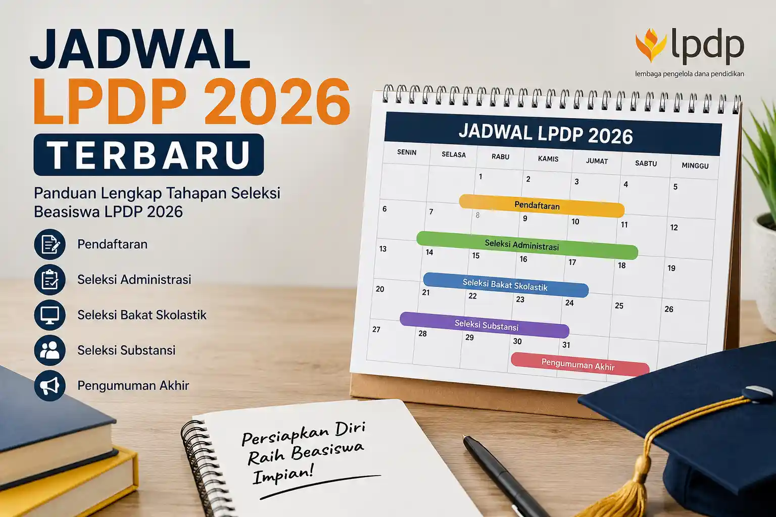 jadwal lpdp 2026 terbaru jadwal lpdp 2026 terbaru