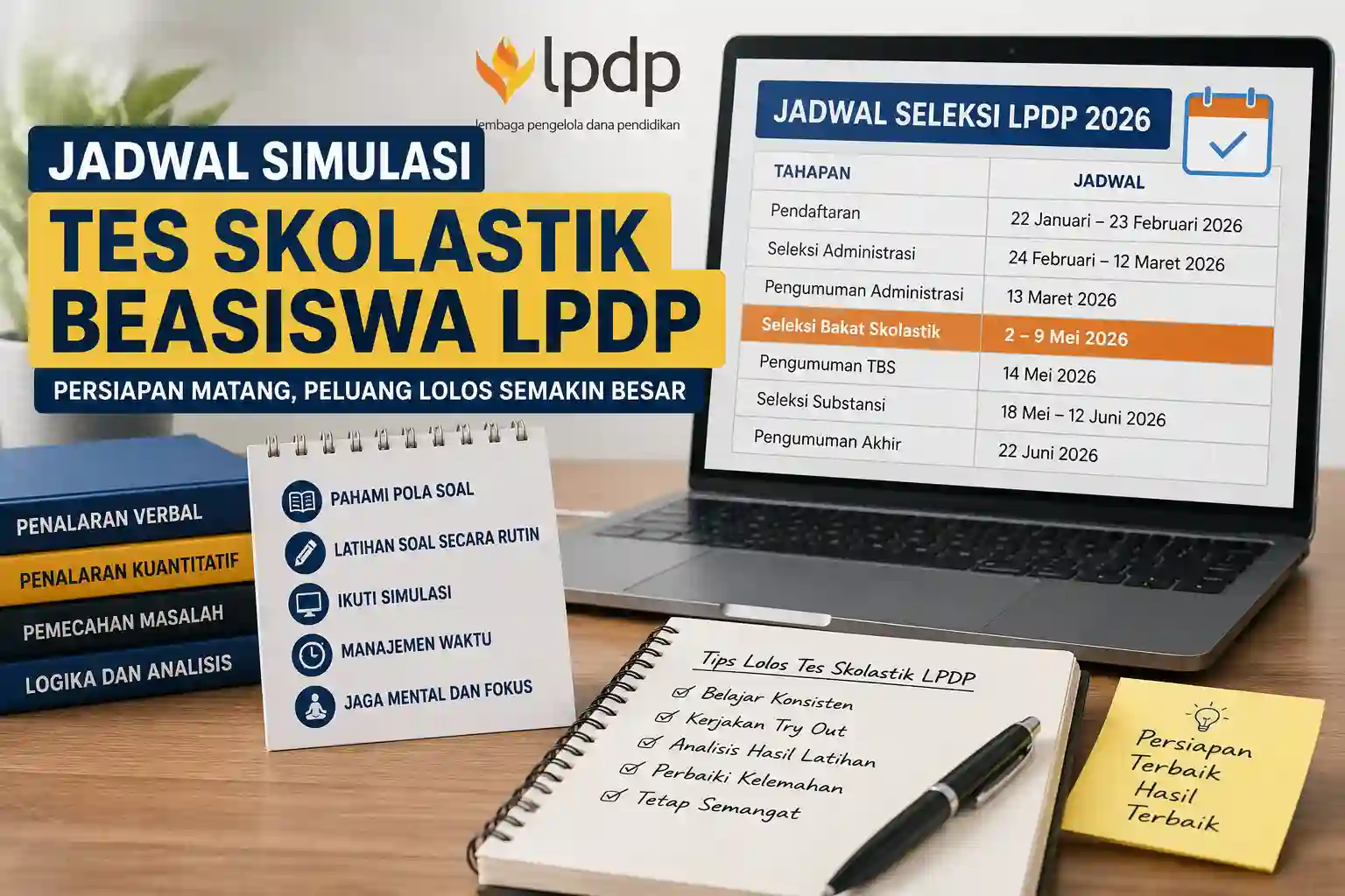 Jadwal Simulasi Tes Skolastik Beasiswa Lpdp Jadwal Simulasi Tes Skolastik Beasiswa Lpdp