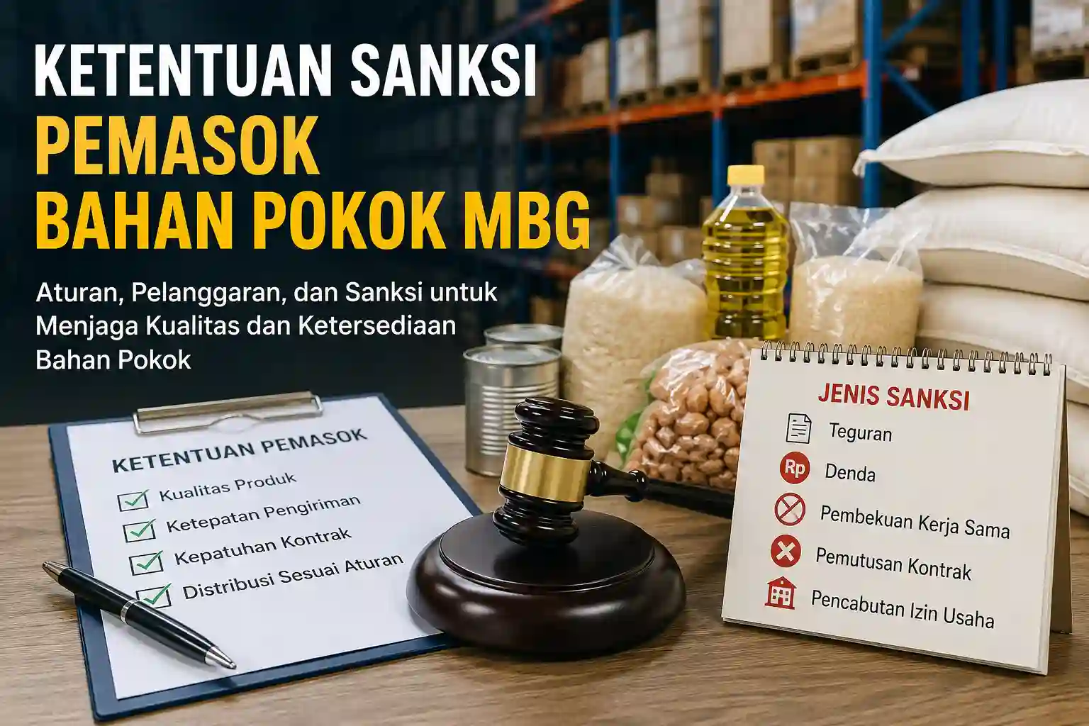 Ketentuan Sanksi Pemasok Bahan Pokok Mbg Ketentuan Sanksi Pemasok Bahan Pokok Mbg
