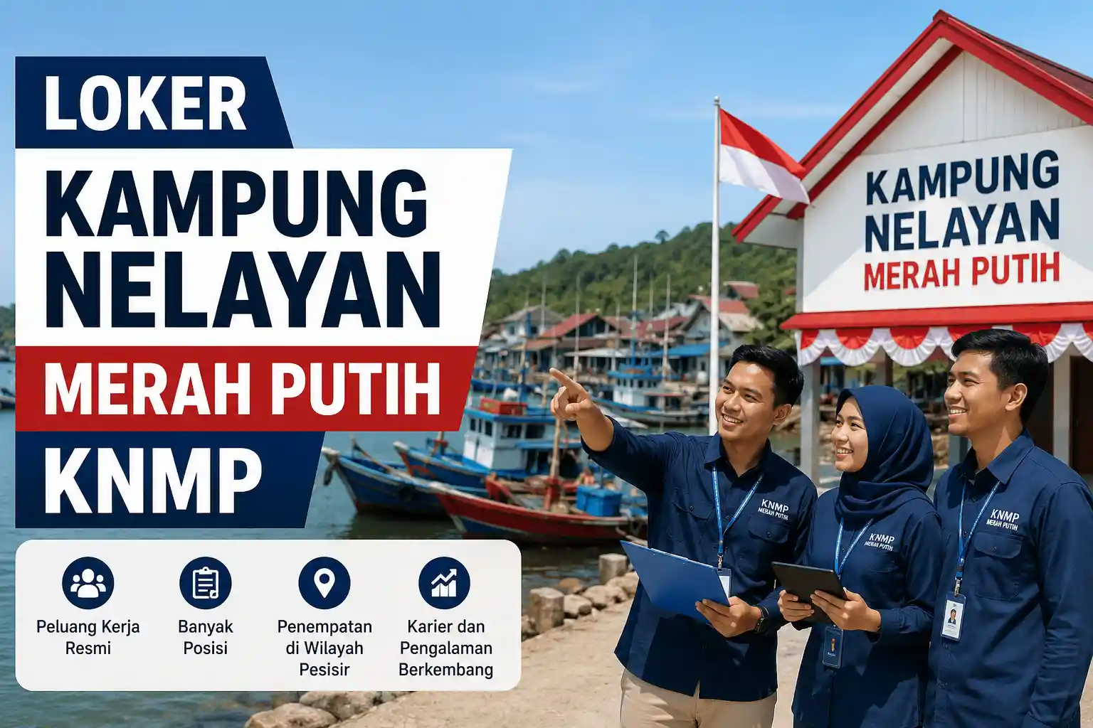 Loker Kampung Nelayan Merah Putih KNMP Loker Kampung Nelayan Merah Putih KNMP